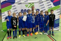 Młodzieżowy turniej w piłce nożnej halowej roczniki 2016 i 2017